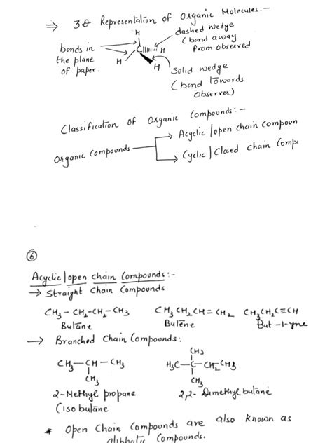 classification of organic compounds | PDF