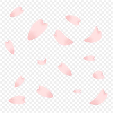 Cherry Blossom Petals Hd Transparent, Simple Cherry Blossom Petals ...