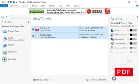 WinZip 77.0 - PC用ダウンロード無料