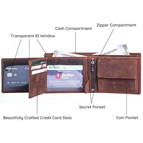 Men's Lion Vintage Brown Leather Wallet – montexoo