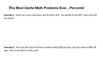 Percent Problems Explained 的图像结果