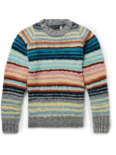 Chamula - Striped Merino Wool Sweater - Multi Chamula
