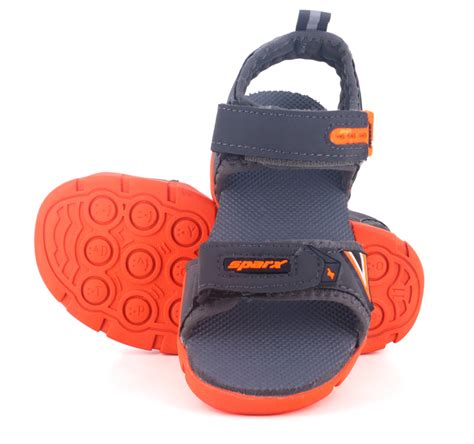 Sparx Grey Sandals for Men SS-473 | Sandals & Slippers Online – Relaxo ...