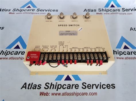 WOODWARD 8272-804A SPEED SWITCH – Atlas Shipcare Services