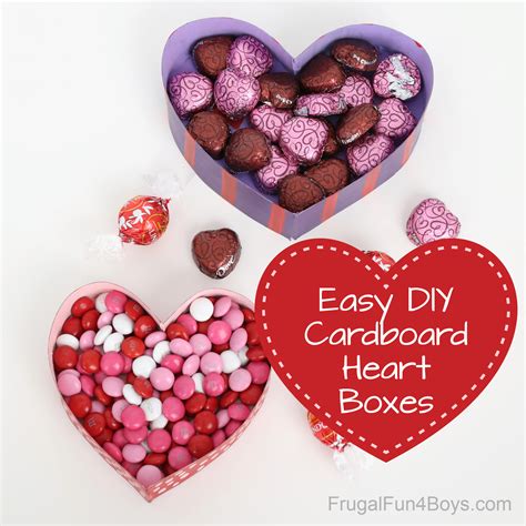 Funny Valentine Chocolate Heart Boxes