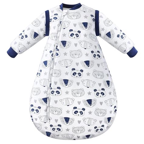 Amazon.com: Yoofoss Baby Sleep Sack 6-12 Months, TOG 2.5 Baby Wearable ...