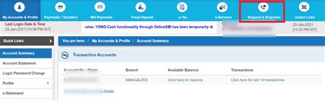 How to cancel standing instruction in SBI net banking?