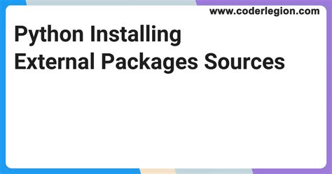 Image result for How to Import User-Defined Packages in Python