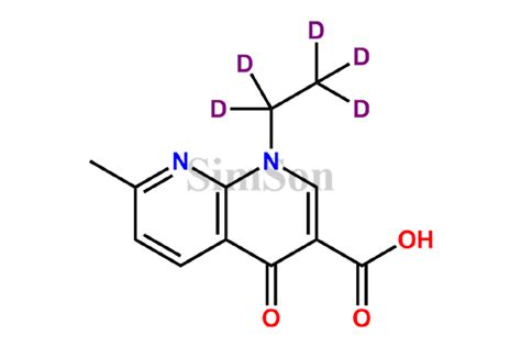 Nalidixic acid-D5 | CAS No- NA | Simson Pharma Limited