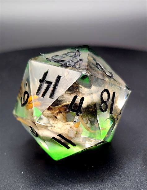 Witch’s Brew Dice – Bone & Resin Alchemy – Crates of Chaos