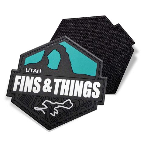 Tred Cred Universal XT Trail Patch; Fins and Things 4x4 PVCTRL009 ...