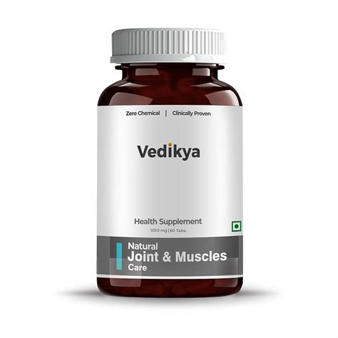 Vedikya Natural Joint Support Supplement for Arthritis Pain ...