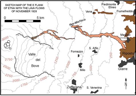 Maps of Etna