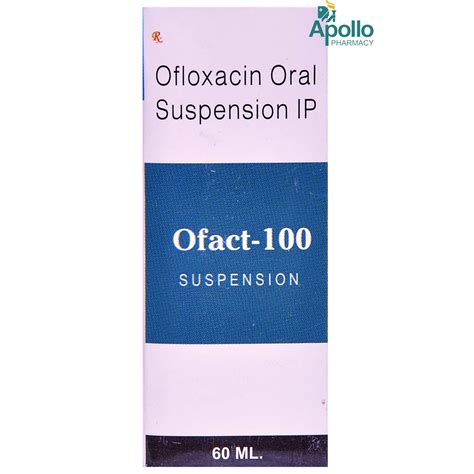 Ofact-100mg Suspension 60ml Price, Uses, Side Effects, Composition ...