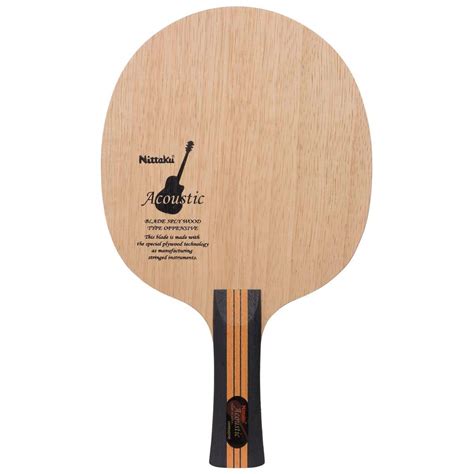 Buy NITTAKU Acoustic FL Table Tennis Blade Online at Low Prices in ...