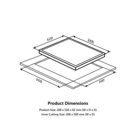 Kaff IND 32 2 Zone Induction Hob | Flex Zone & Schott Glass