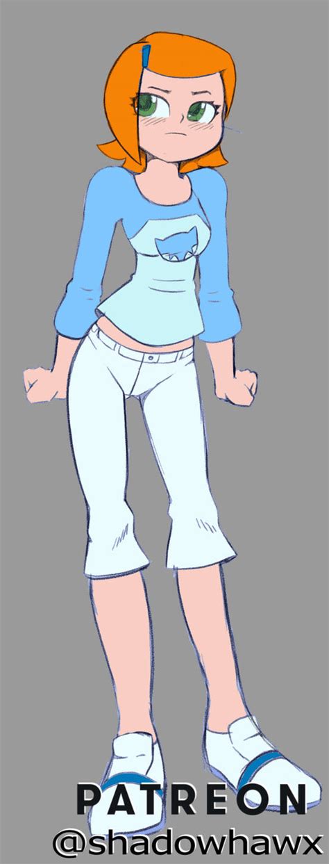 Gwen Tennyson sketch by shadowhawx95 on DeviantArt