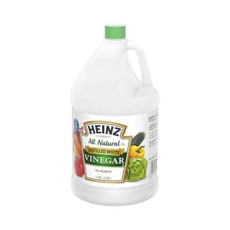 Heinz White Vinegar Nutrition Facts at Bianca Lovett blog