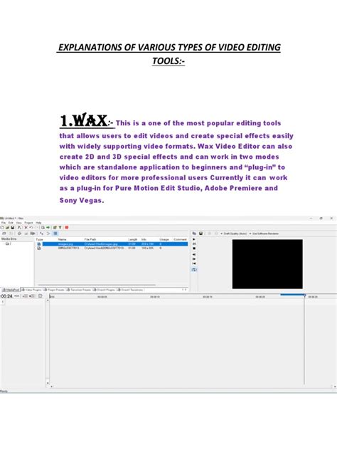 Image result for Basic Video Editing Tools