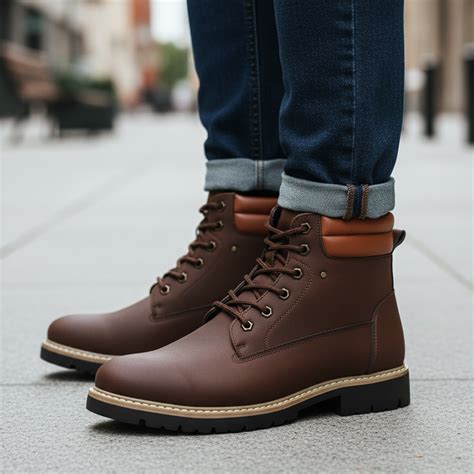 Men's Outdoor-Inspired Lace-Up Boots – Carlton London Online