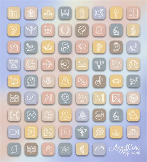 Angelcore Aesthetic App Icons - Download Free iPhone App Icons | App ...