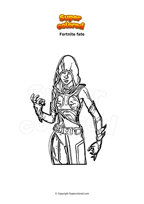 Ausmalbild Fortnite ruby - Supercolored.com