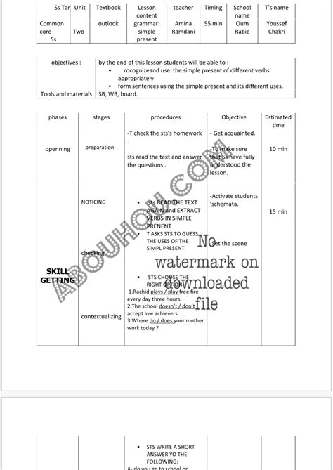 Image result for Present Simple Lesson