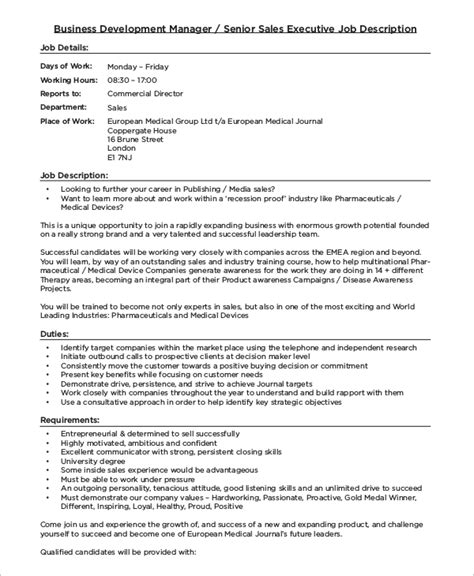Business Development Job Description 的图像结果