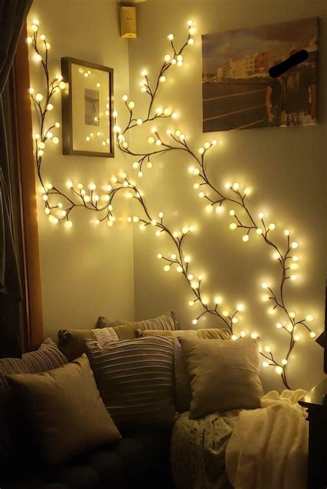 Fairy Lights In Bedroom