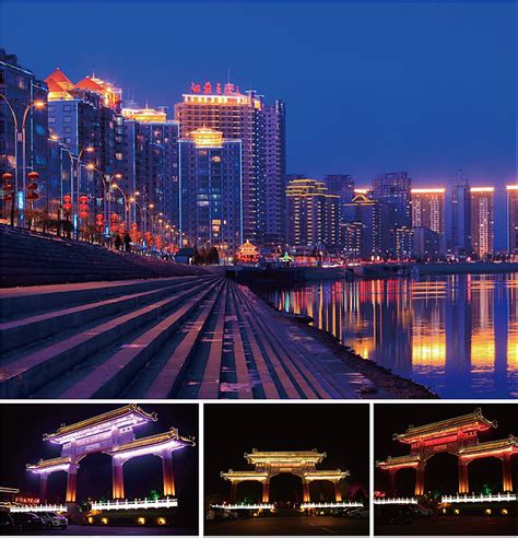 丹东城市夜景照明亮化|摄影|环境/建筑摄影|河南禾光 - 原创作品 - 站酷 (ZCOOL)