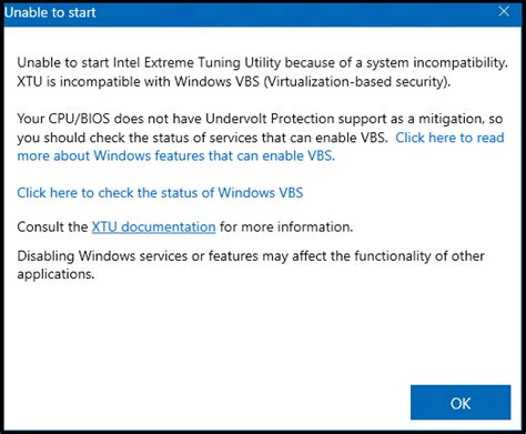 Intel XTU Core Voltage Offset Greyed Out 的图像结果