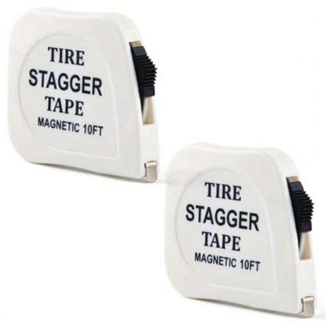 Local Shipping-Stagger Tape Measure With Magnetic Back, Heavy-Duty ABS ...