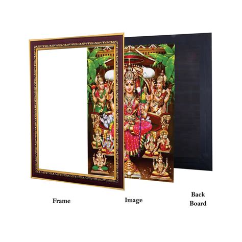 Giri - Lalita Tripura Sundari Photo Frame | Picture Frame for Pooja ...