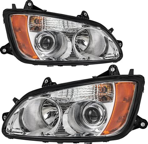 Avsty Headlights Assembly for Kenworth T170 T270 T370 T440 T470 T660 ...