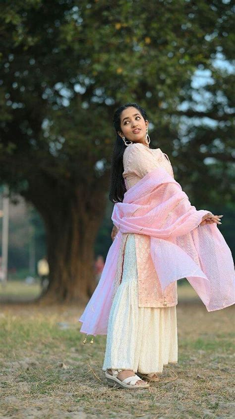 Kumudini Chikankari - Kurta, Sharara & Dupatta from Monk and Mei – Monk ...