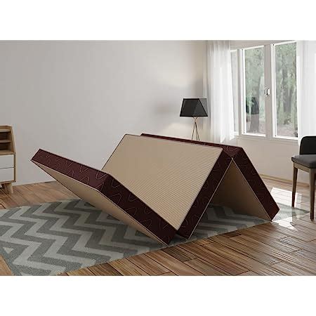 Comforto Folding 4-Inch Queen Size Foam Mattress (72 x 60 x 4 Inches ...