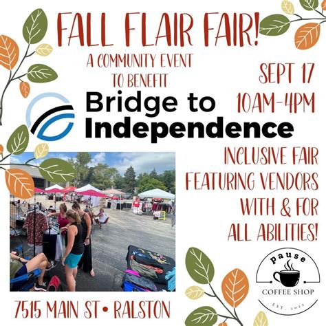 Fall Flair Fair, Pause Coffee Shop, Boys Town, 17 September 2023 ...