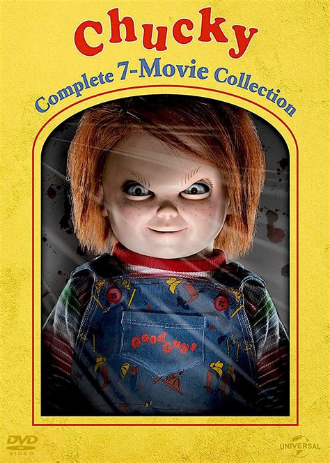 CHUCKY COMPLETE 7-MOVIE DVD COLLECTION SET (UNIVERSAL STUDIOS) | Chucky ...