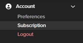 Paying the subscription