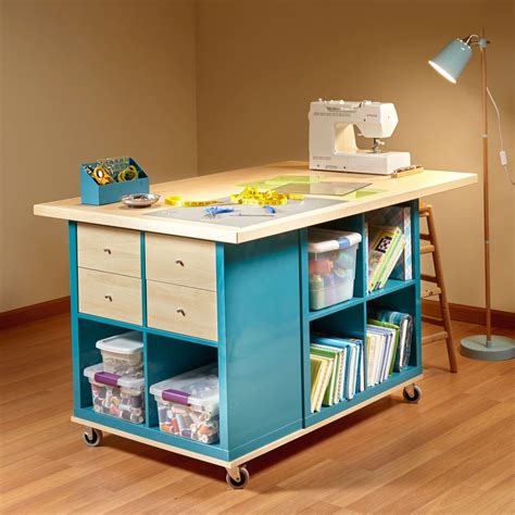 Ikea Kallax Craft Table Hack - Do It Yourself