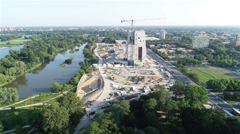 Construction update Nov. 2024: steel, stone, and art | The Obama Foundation