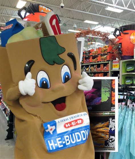 Each year, the Great Grocery Buddy rises out of every HEB store that he ...