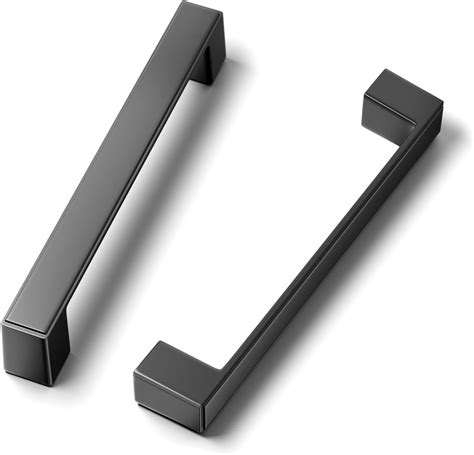 Cobbe 30 Pack Stylish Matte Black 5 Inch (128mm) Hole Centers Kitchen ...