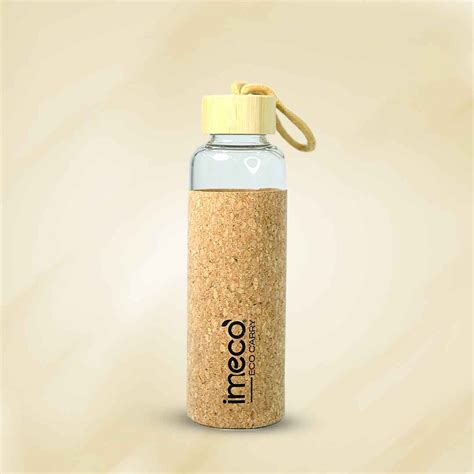 ECO CARRY Glass Water Bottle - 500 ml Durable and Eco-Friendly Option ...