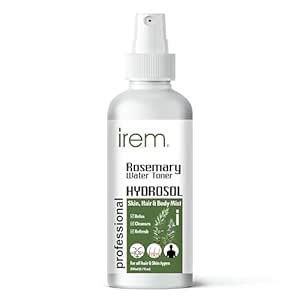 Irem Rosemary Water For Hair Growth, Hydrosol/Toner/Mist For Glowing ...