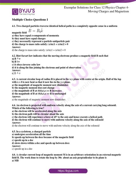 Image result for Chapter 4 Practice Questions Physics Class 12 PDF