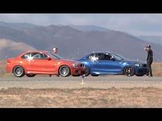 Bmw 1m Vs 135i by 450 Hp Bmw 135i Vs 440 Hp Bmw 1m Coupe Half Mile Runway Bmw 1m Vs 135i