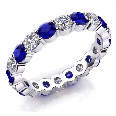 Sapphire Engagement Rings and Wedding Bands