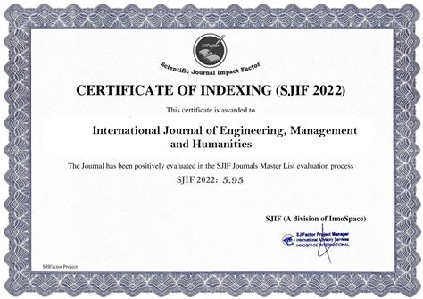 International International Journal of Engineering, Management and ...