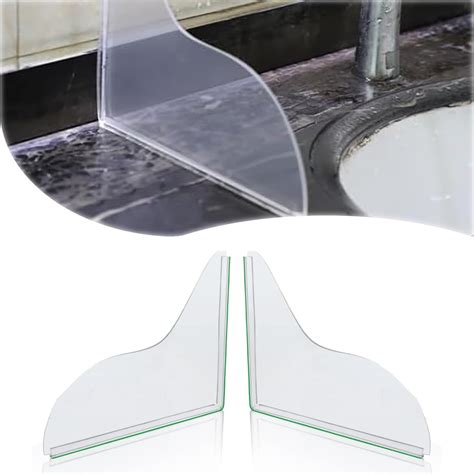 Self- Adhesive Shower Water Splash Guard, Shower Splash Guard, Shower ...